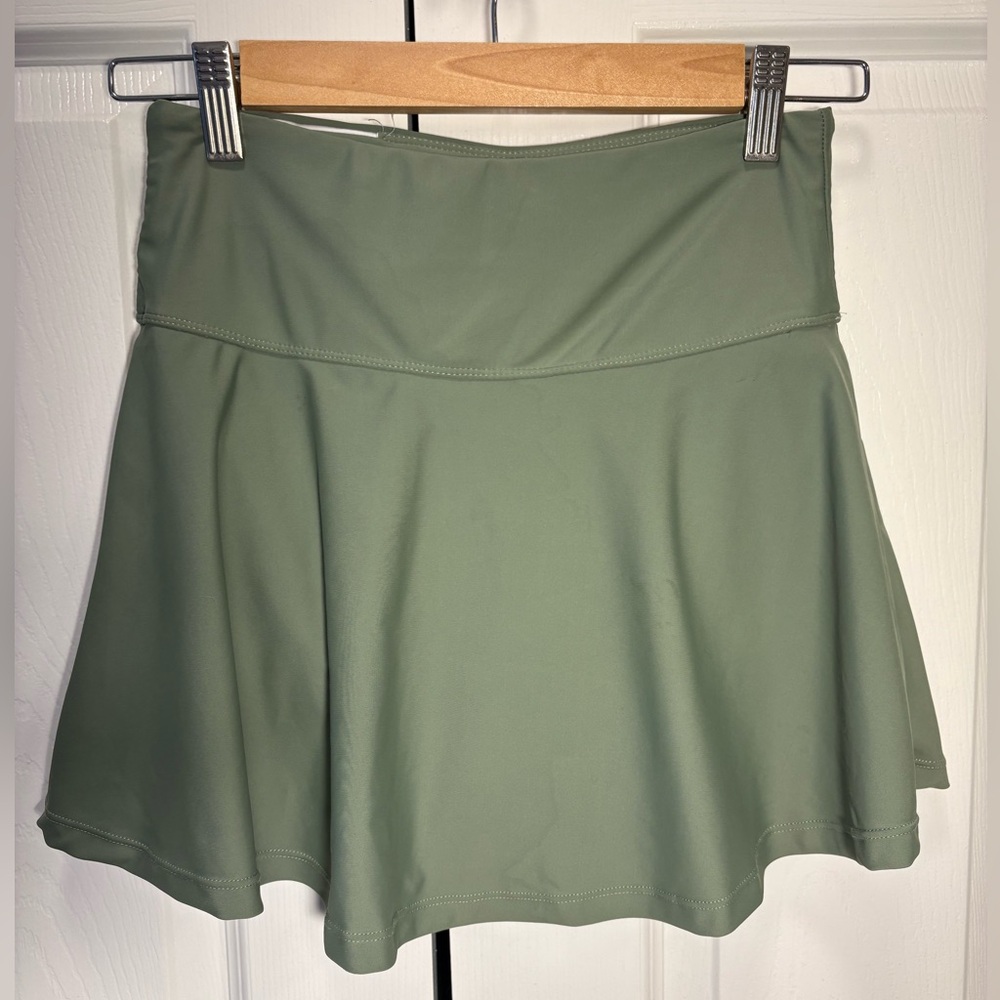 NWT Baleaf Tennis Skort Sage Green SMALL UPF 50+ Key/Credit Card Pocket - Picture 10 of 10